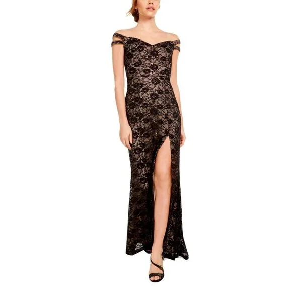 teeze me off the shoulder dress White Off-Shoulder A-Line Dress